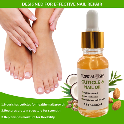 Nail & Cuticle Oil For Growth & Strengthening